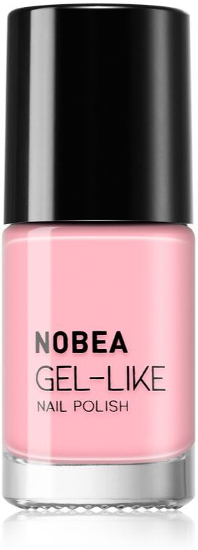NOBEA Day-to-Day Gel-like Nail Polish gel-effect nail polish shade Salmon nude #N62 6 ml