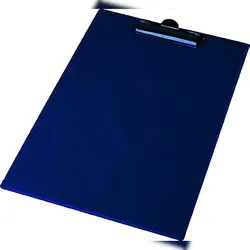 Klemmbrett-Mappe A4 mit kräftiger Klemme dunkelblau, A4