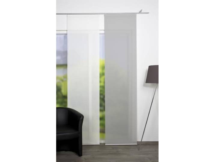 Vision S Schiebegardine ROM halbtransparent, Bambus-Optik