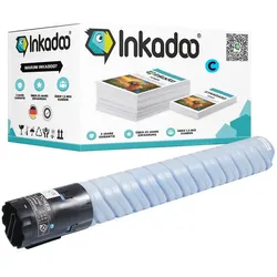 Inkadoo, Toner, Toner kompatibel zu Konica Minolta A11G451 / TN-216C Toner, cyan Cyan (C)