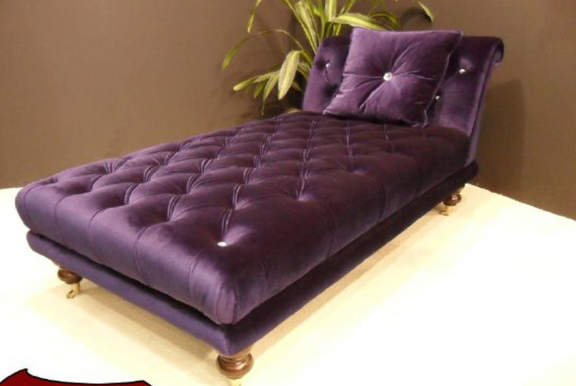 Chesterfield Liege Schlafcouch en Loungesofa met Relaxfunctie