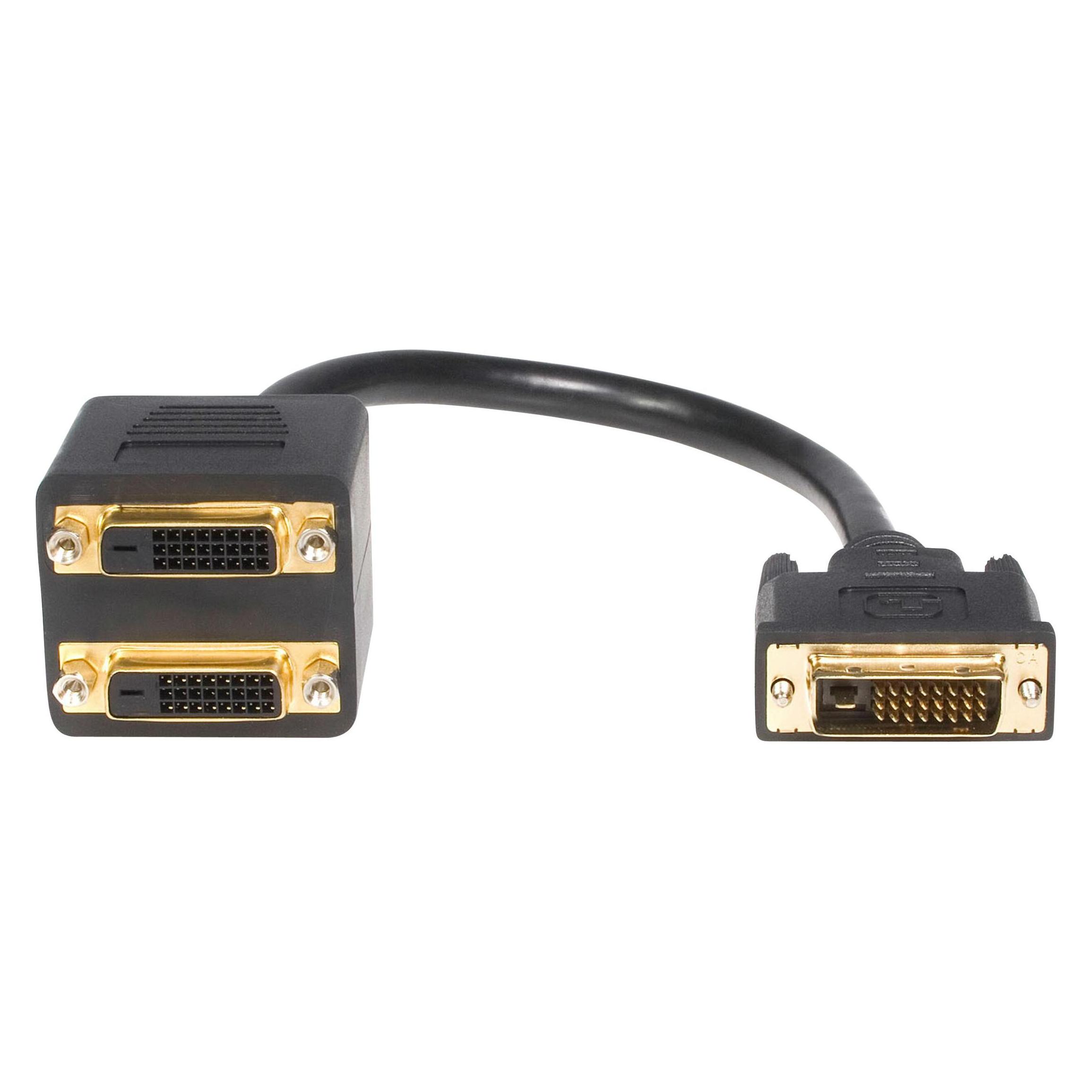 StarTech DVI - 2x DVI (0.30 m) (DVISPL1DD)