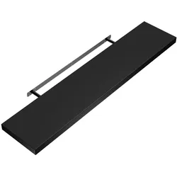 Casaria Casaria Wandregal Schweberegal 70cm schwarz + Halterung