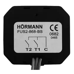Hörmann 2-Kanal-Funk-Unterputzsender FUS 2, 868MHz BiSecur