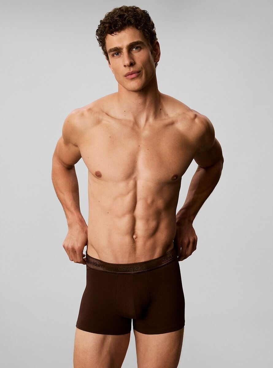 CALVIN KLEIN UNDERWEAR Lot de 3 caleçons, Icon Cotton Stretch