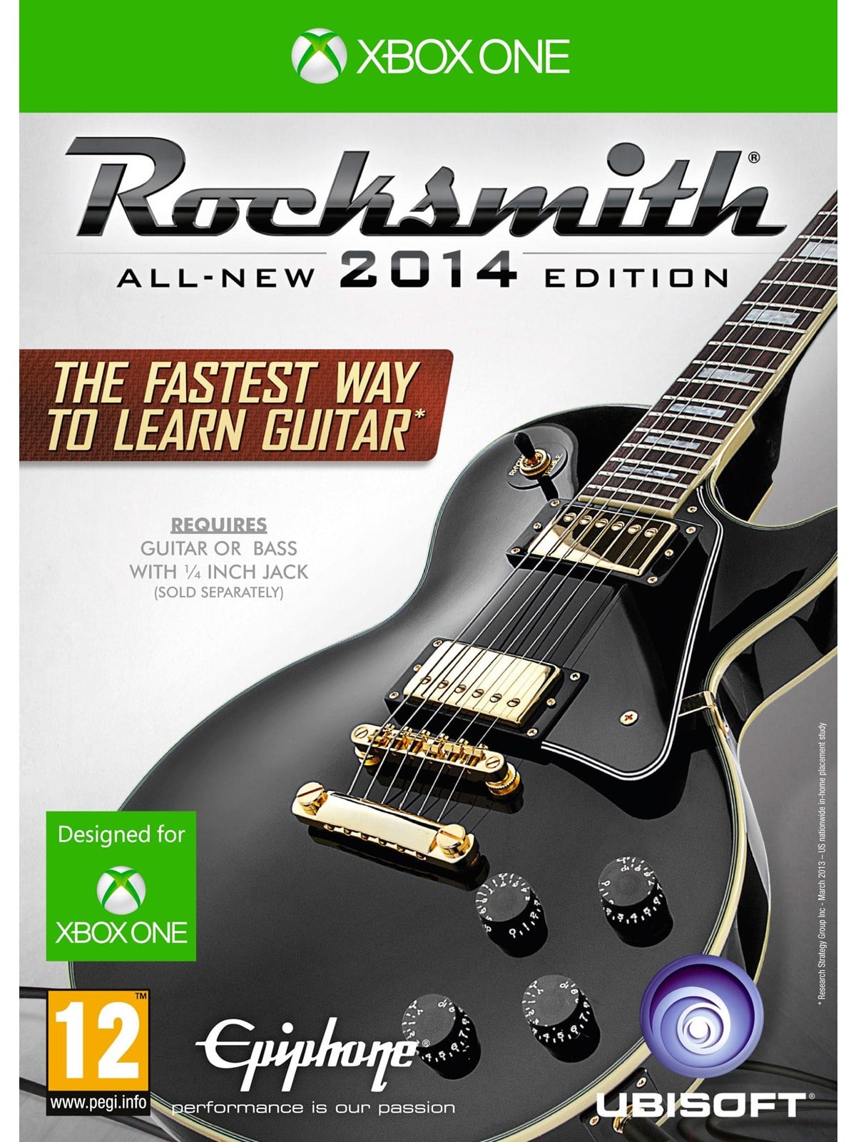 Rocksmith 2014 Edition (Cable Bundle) - Microsoft Xbox One - Musik - PEGI 12