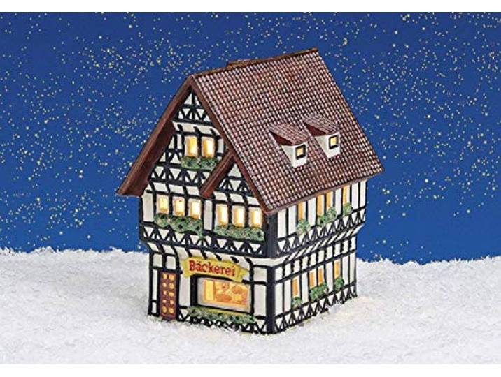 Lichthaus Serie Wurm Kg. Bäckerei aus Porzellan für Teelicht 11x16x17 cm