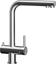 Schock VITUS Edelstahl ( 560000EDM ) Festauslauf Hochdruck Trinkwasser Schwenkbereich 360°