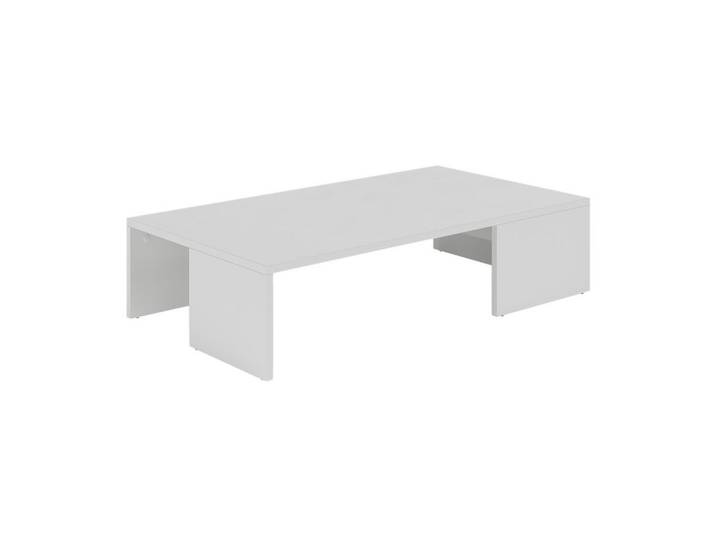 Vicco Couchtisch Hardi Weiß 90 x 21.4 cm, Holzwerkstoff, Rechteckig, 90x21.4x50 cm, Wohnzimmer, Wohnzimmertische, Couchtische
