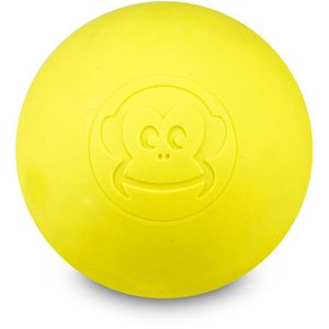 Captain-LAX Faszienball Lacrosse Ball, Ø 6cm, yellow