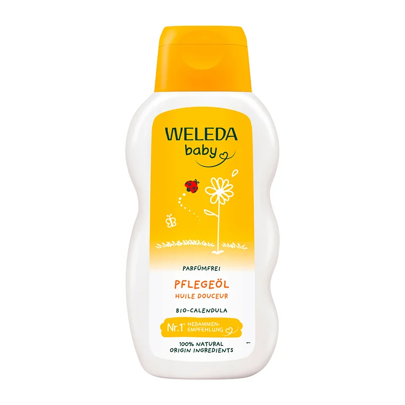 Weleda Calendula Pflegeöl Parfümfrei, 200ml 007528DC