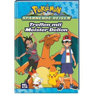 Pokémon Lesebuch: Spannende Reisen: Treffen mit Meister Delion, Gebundene Ausgabe von , Nelson, 978-3-8451-2252-6