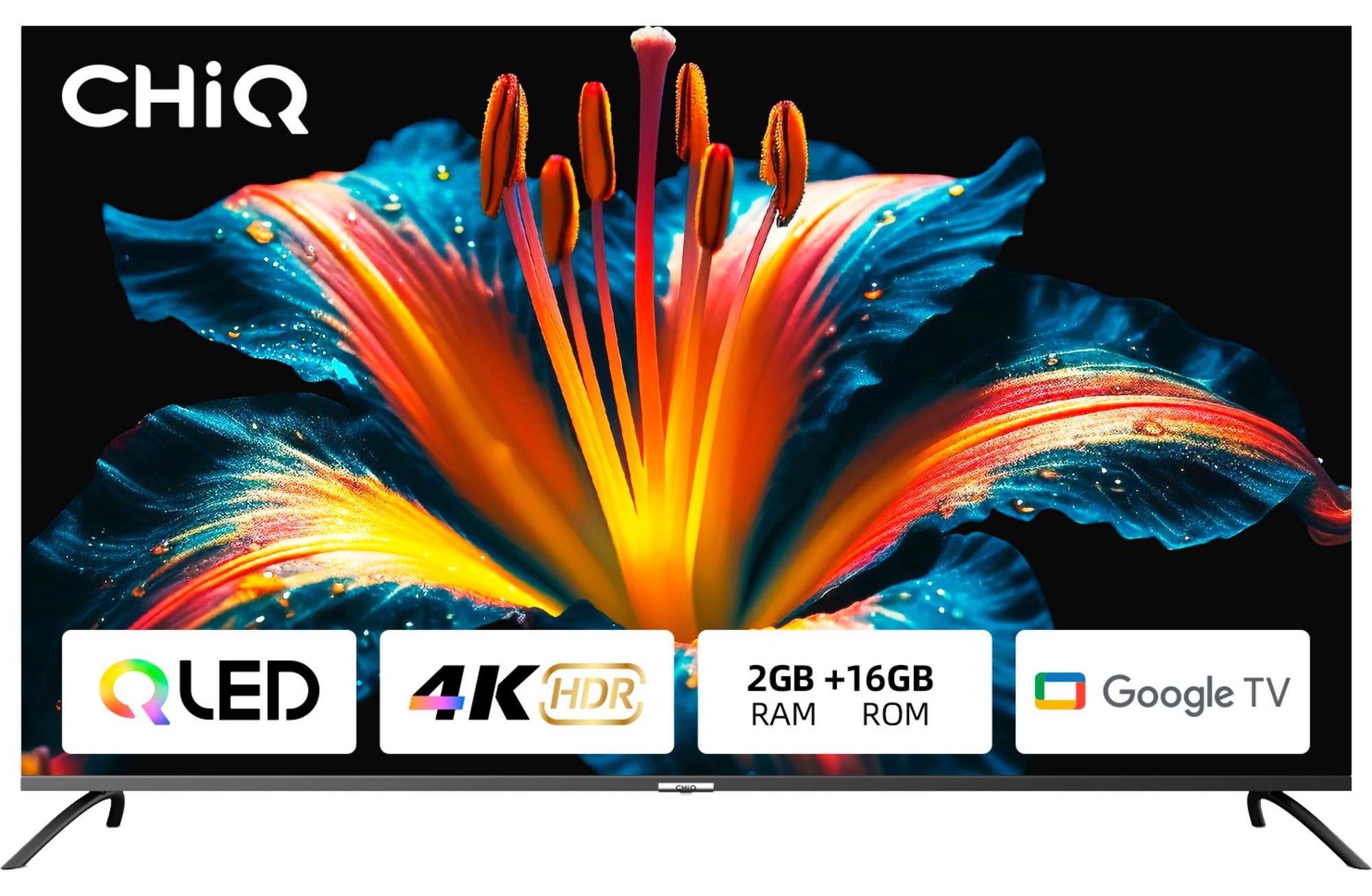CHiQ U50QM8V 50" 4K UHD HDR QLED Smart Google TV
