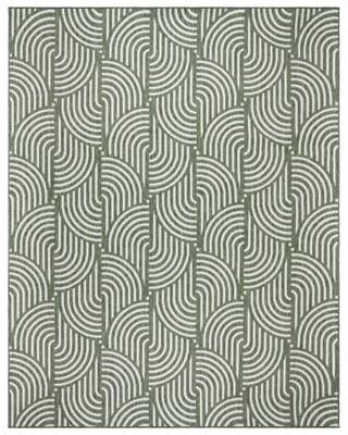 Gertmenian Tropea Mika All Weather Flatweave Indoor Outdoor Area Rug Modern Geometric Polypropylene