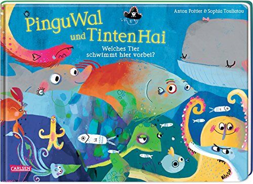 Anton Poitier - PinguWal und TintenHai - Welches Tier schwimmt hier vorbei? - Preis vom 06.10.2026 07:26:00 h
