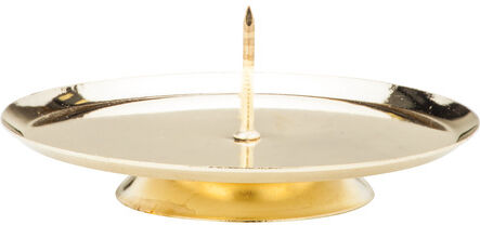 Kerzenhalter zum Stellen, gold, 7,5 cm Ø, 4 Stück