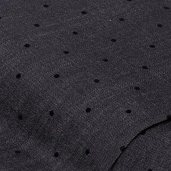 Jeansstoff/Denim „Tupfen“, nachtblau