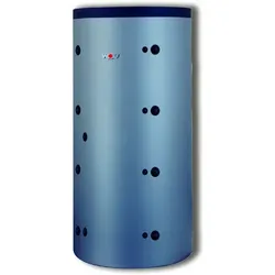 Wolf Spu Pufferspeicher 2483050 800 l, mit Glattrohrwärmetauscher, silber