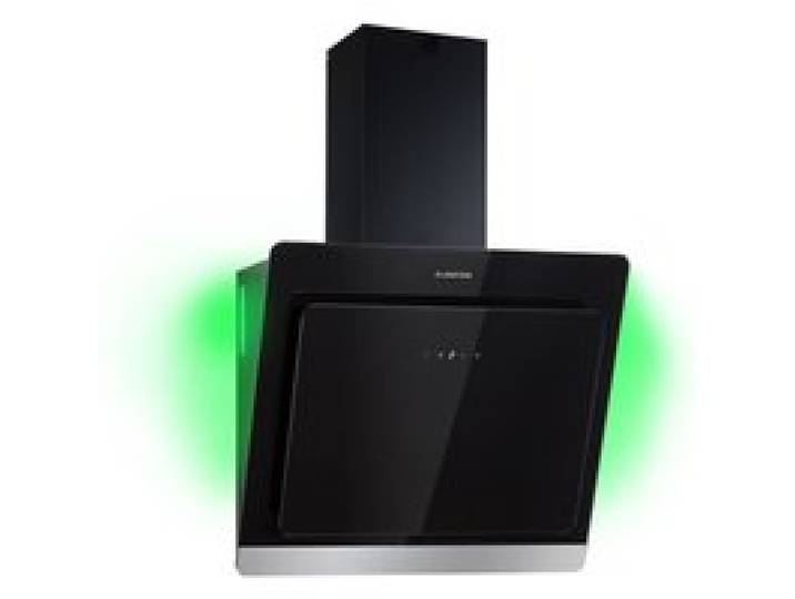Aurora Smart 60cm 585m³/h Hotte Décorative Noir
