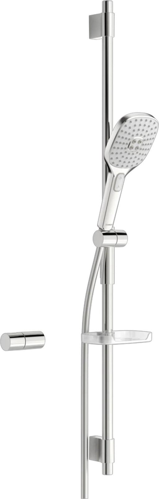 Hansa Wandstangenset Hansaactivejet 8437 0230, chroom, 1 stuk