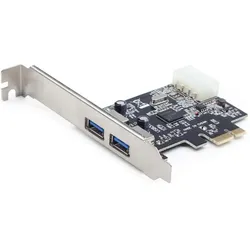 Gembird UPC-30-2P - PCIe - USB 3.2 Gen 1 (3.1 Gen 1) - NEC D720200F1 - 121 mm - 93 mm -, Kontrollerkarte