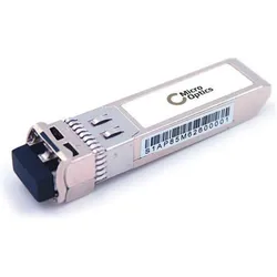 MicroOptics SFP+ 850nm, MMF, 300m, LC, Transceiver, Silber