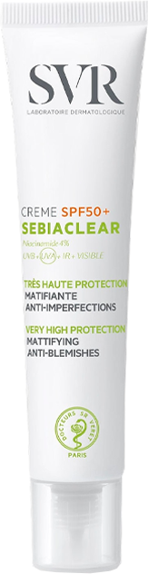 SVR Sebiaclear Creme Protetor SPF50+ 40ml