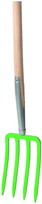 floraworld Fourche à bêche 180 mm 4 dents avec manche (018823)