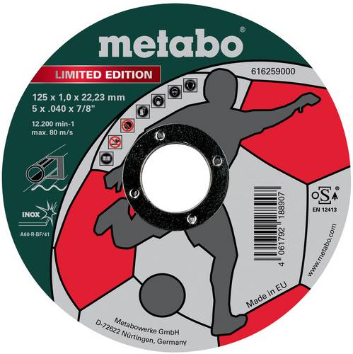 Metabo 616259000 Trennscheibe gerade 125mm