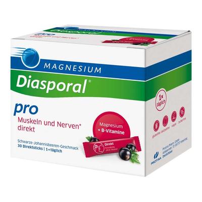 Magnesium Diasporal pro+B-Vit.Musk.+Nerven direkt 30 St Granulat