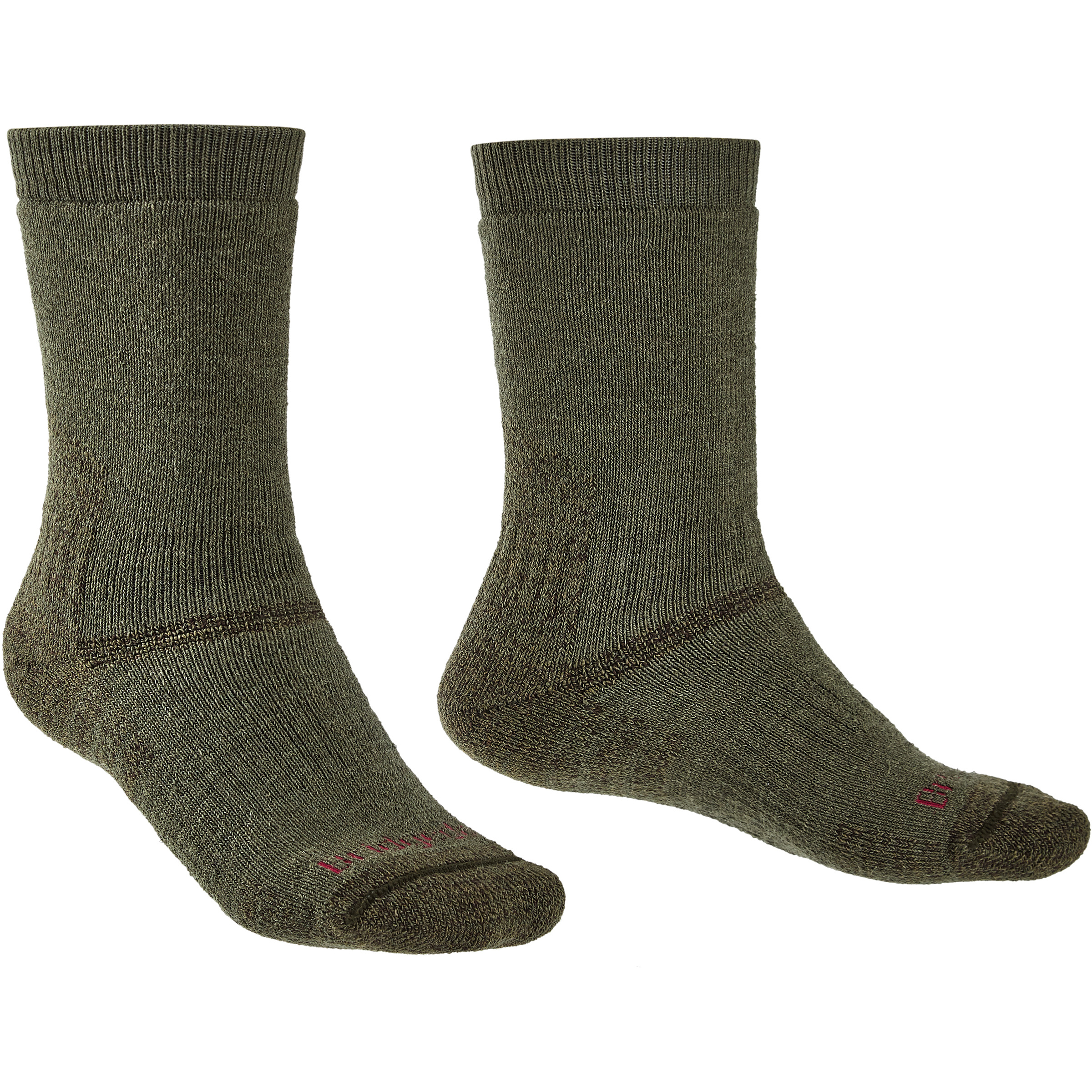 Bridgedale Expedition Heavyweight Merino Wandersocken oliv Größe 44 Trekking Hautfreundlich Merinowolle