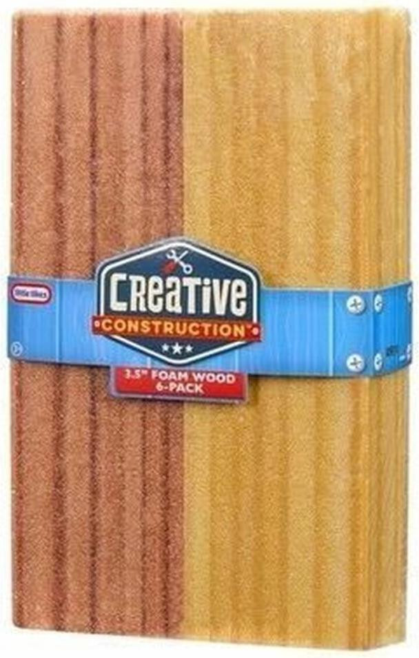 Little Tikes Creative Construction Wood 6 stuks