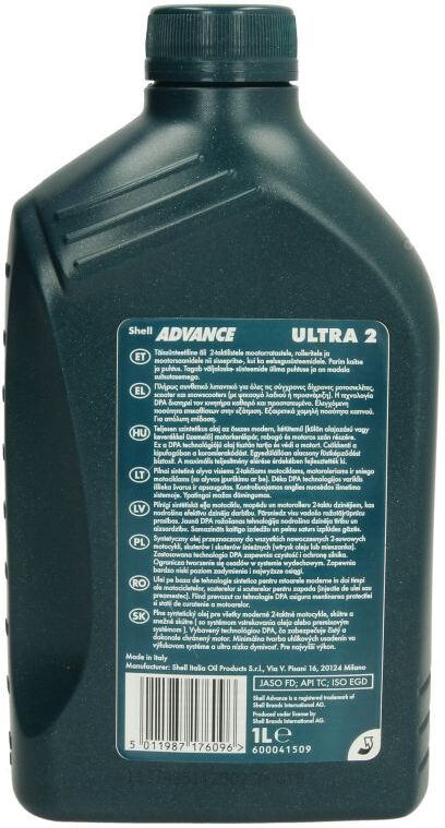 Motoröl SHELL 550053583 Ultra 2T 1L