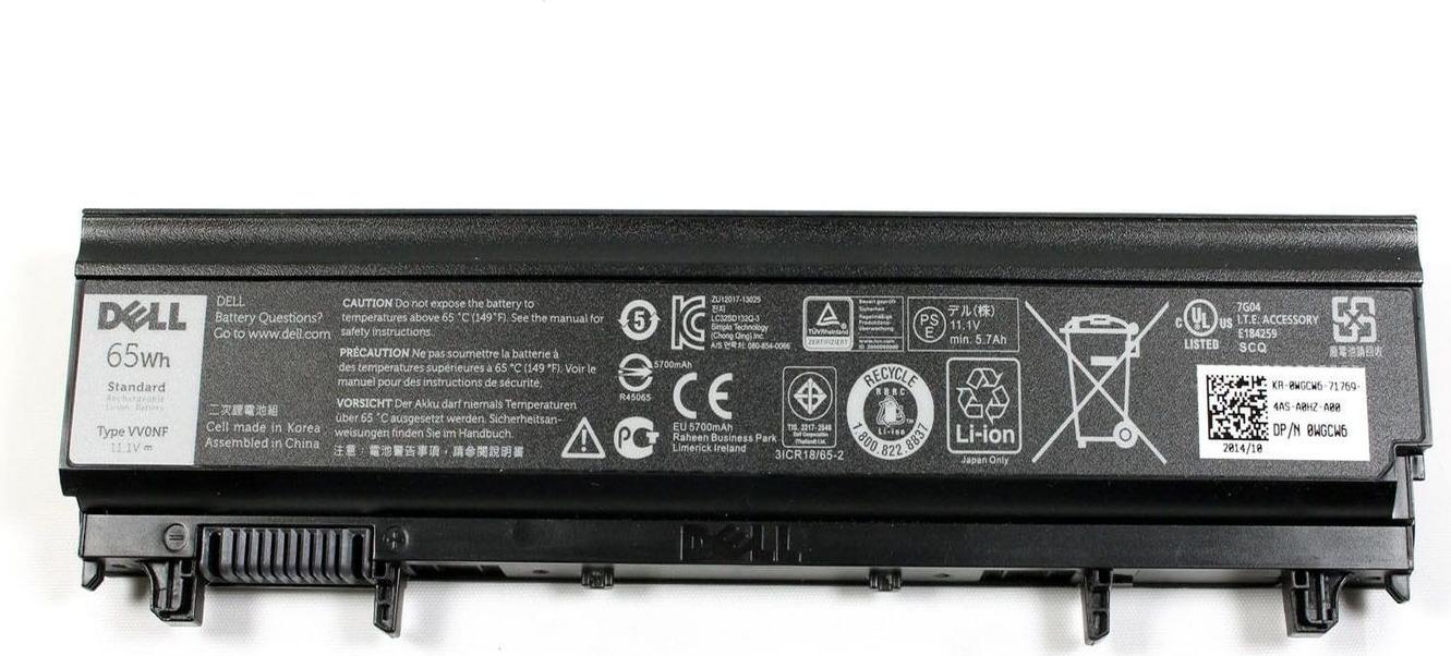 DELL WGCW6, Akku, DELL, E5450 E5550
