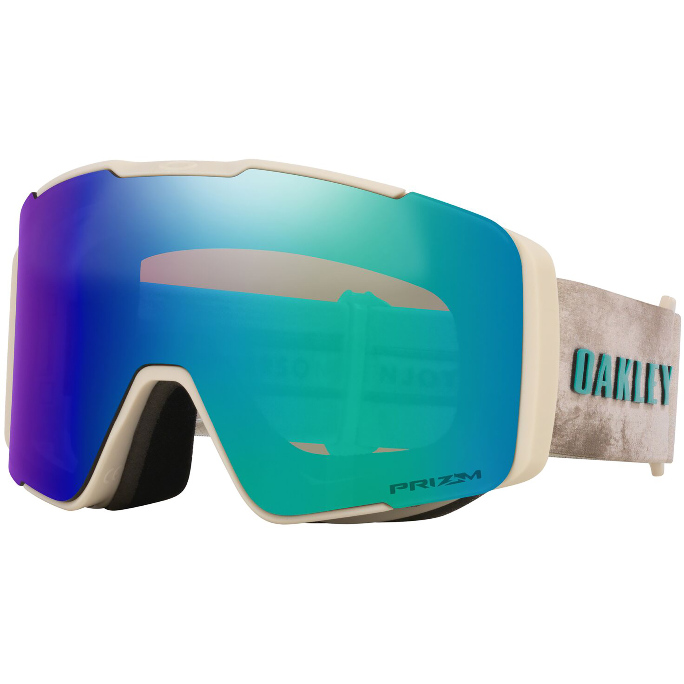 Oakley Line Miner Pro L Skibrille Skibrillen beige Trekking