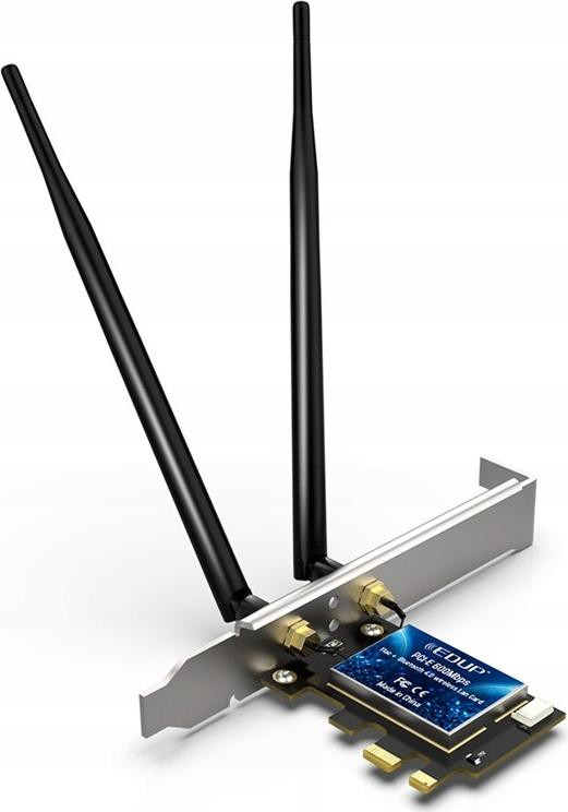 EDUP Draadloze netwerkkaart WiFi + Bluetooth 4.0 tot 600 Mb/s
