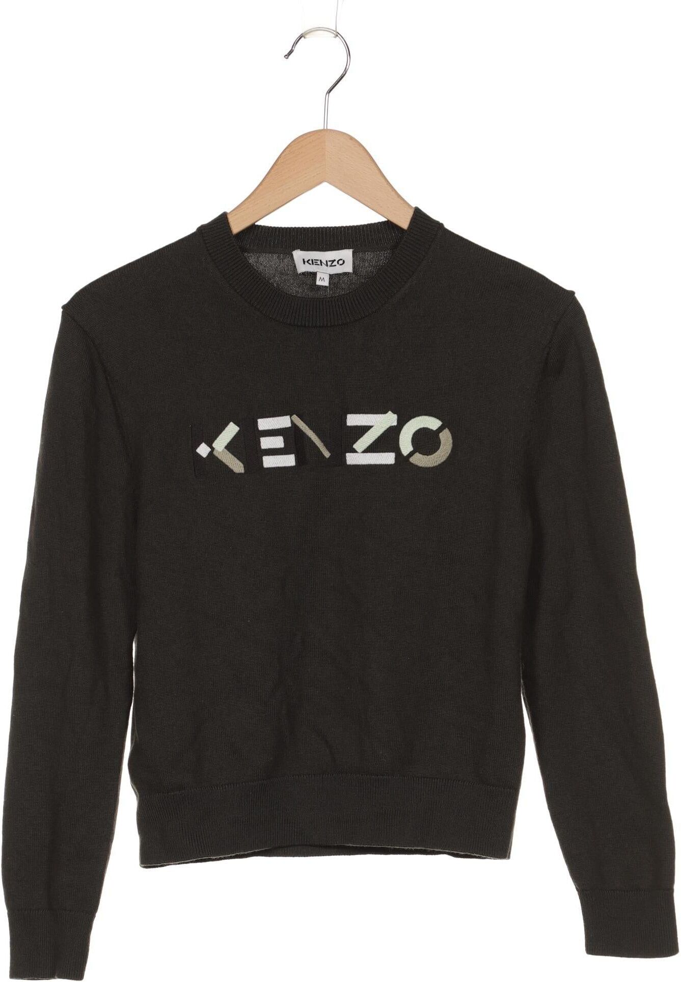 Kenzo Jungen Pullover, Grau, Gr. EU 146, Wolle - Second Hand