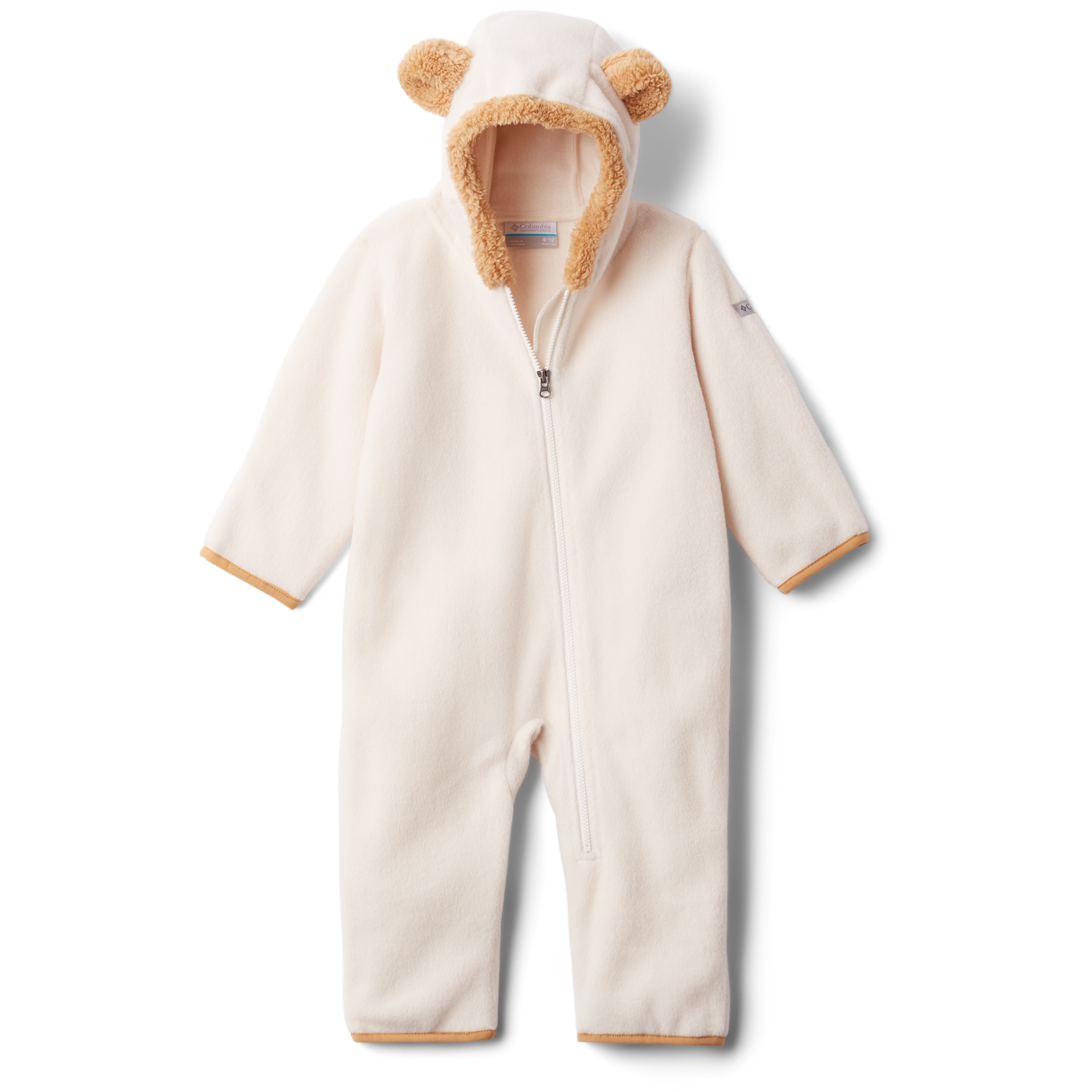 Columbia Tiny Bear II Bunting Overall Kinder Overalls beige Größe 80 Lifestyle Atmungsaktiv