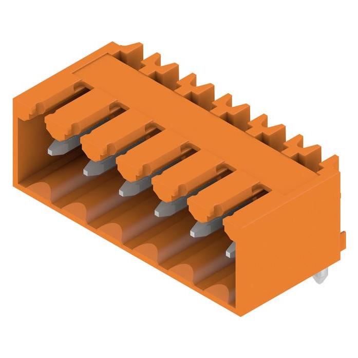Weidmüller Stiftleiste 90°, Rechter Winkel, 3.5mm Raster, 6 Pole (1605110000)