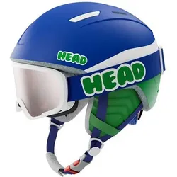 HEAD Kinder Helm MOJO SET blue/green, Größe XS in Silber Silber