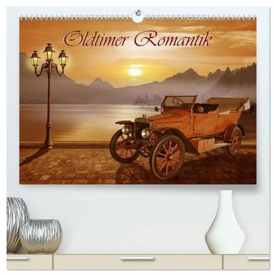Oldtimer Romantik (hochwertiger Premium Wandkalender 2027 DIN A2 quer), Kunstdruck in Hochglanz