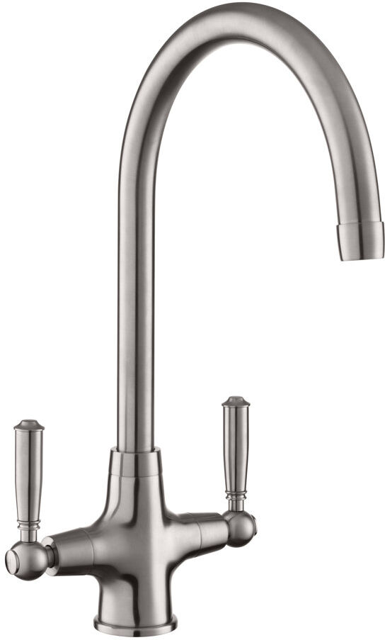 Rangemaster Aquaclassic Kitchen Faucet Brushed Nickel 19.6cm