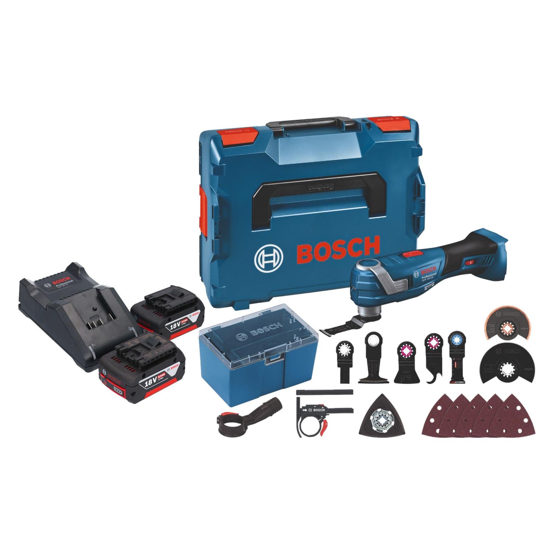 Bosch Professional GOP 18V-34 (Oszillationswerkzeug) (46383541)