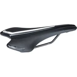 Sattel Falcon 142Mm Edelstahl Schwarz, Edelstahl-Gestell