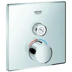 Grohe Unterputzmischer SmartControl 29147 eckig FMS 1 Absperrventil chrom, 29147000 29147000