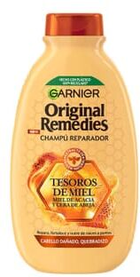 Garnier Original Remedies Tesouros de Mel Champô Reparador 400 ml