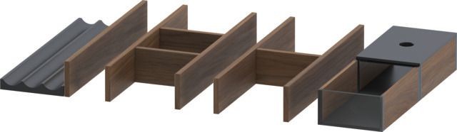 Duravit Einrichtungssystem Set 442x321x55 mm Am Nu MH UV0507077770000