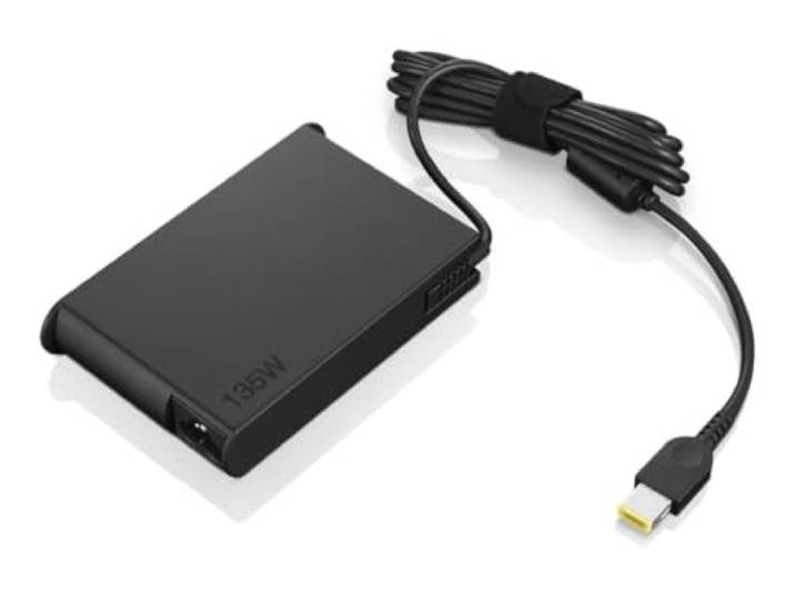 Lenovo Slim AC Adapter 4X20Q88543 LENOVO Slim 135W AC Adapter Slim tip - EU/INA/VIE/ROK