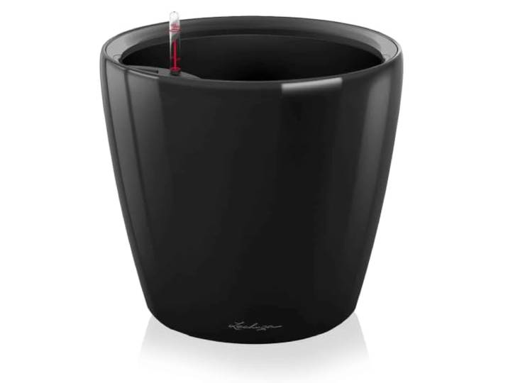 LECHUZA CLASSICO Premium LS 28 zwart hoogglans 16049