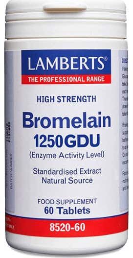 Lamberts Bromelain 1250GDU 60comp